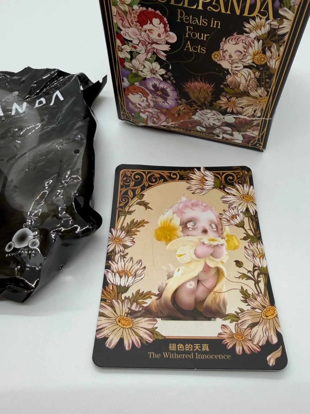 Pop Mart Skullpanda Petals In Four Acts Series Confirmed The Withered Innocence